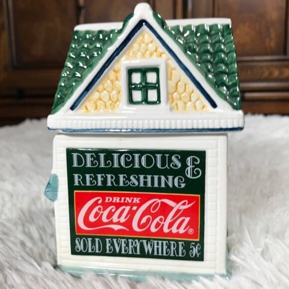 Vintage Coca-Cola Canister Collection 'Variety Store' Miniature Canister - Picture 4 of 9